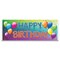 Signmission Happy Birthday Banner Concession Stand Food Truck Single Sided B-120-30082 - alternate 1